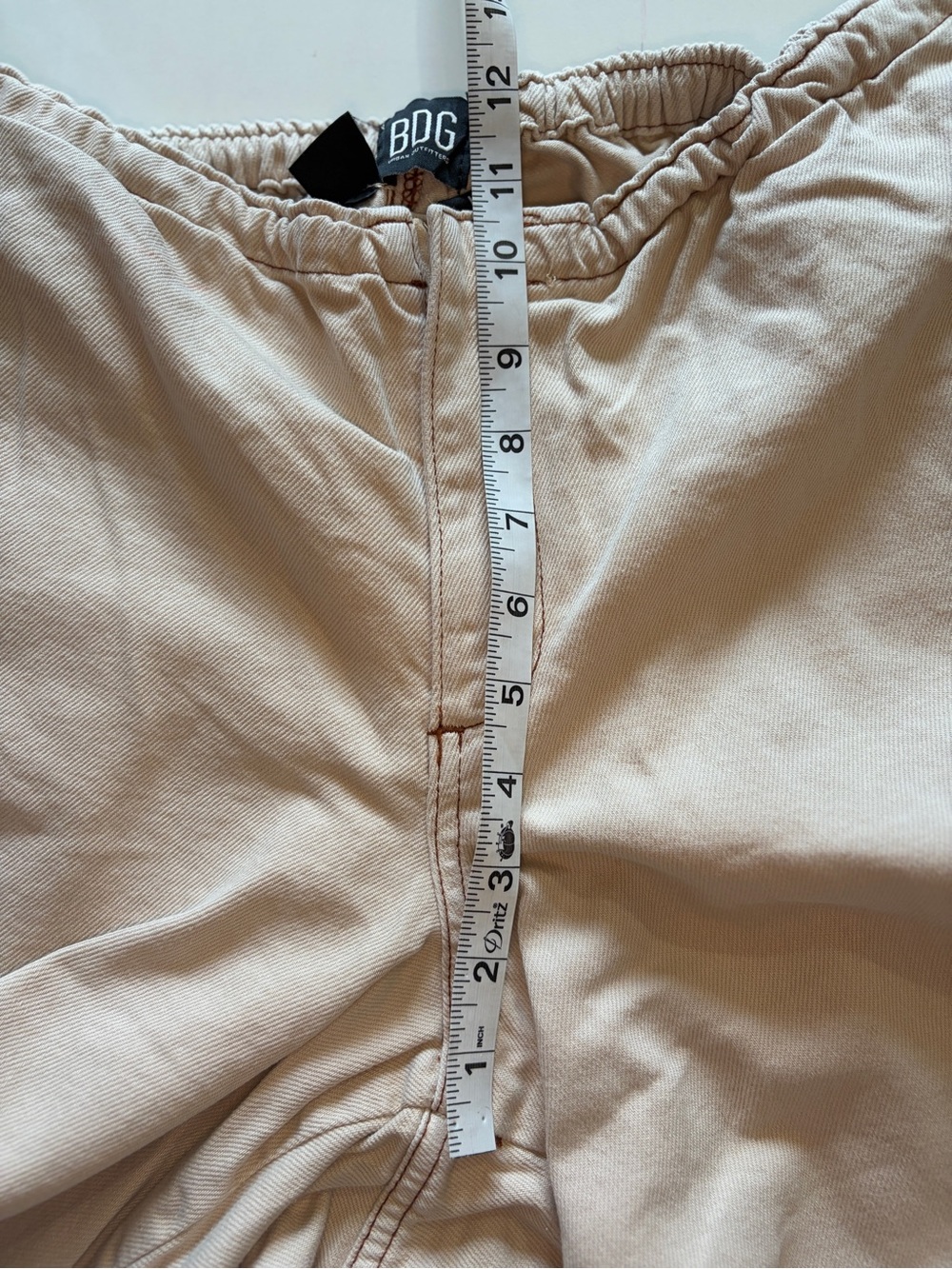 Urban outfitters BDG baggy cargo khaki pants women’s large y2k high rise - Picture 3 of 8